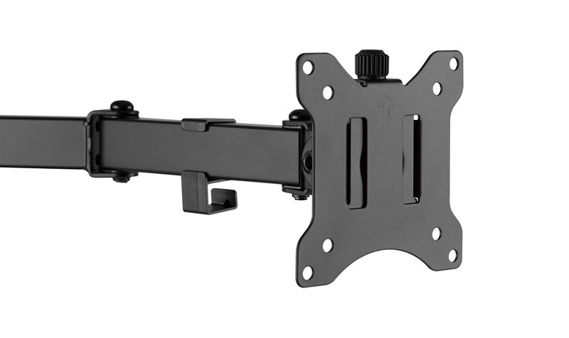AMER MOUNTS Amer Dual LED LCD Monitor Free-Standing Desk Stand for 2 Screens up to 32 inches Heavy-Duty Fully Adjustable Arms with Max VESA 100x100mm (2EZSTAND) - Image 5